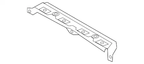 Усилитель бампера MITSUBISHI 6410B480