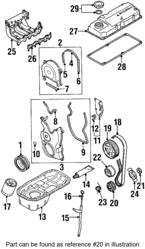  ШЕСТЕРНЯ ПРИВОДА РАСПРЕДВАЛА MITSUBISHI MD356723