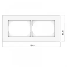 R02/XPg Рамка 4779101518023 VILMA