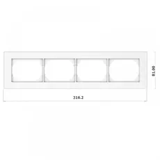 R04/XPiv Рамка 4779101511314 VILMA