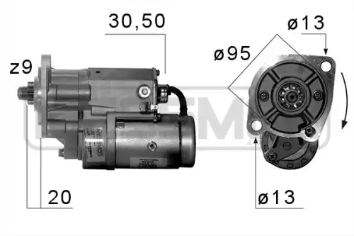Фильтр масляный ERA 220577 Isuzu