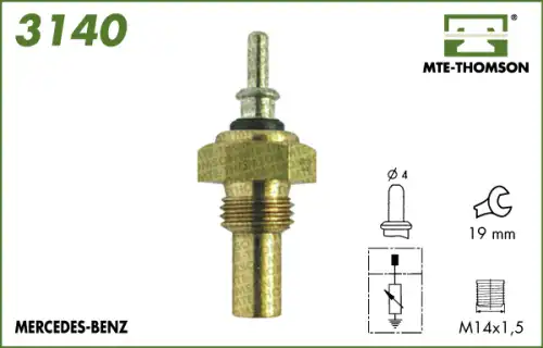 датчик температуры MB 3140 MTE-THOMSON