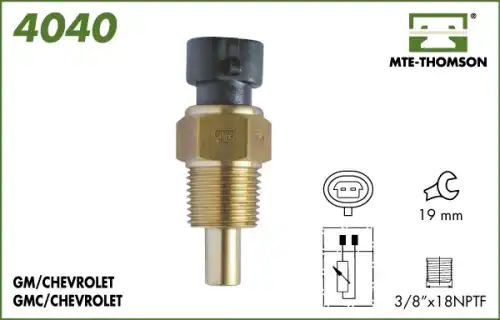 датчик температуры охлажд.жидкости Daew 4040 MTE-THOMSON