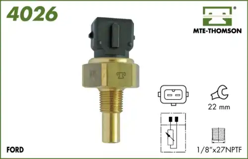 датчик температуры охлажд.жидкости Ford 4026 MTE-THOMSON