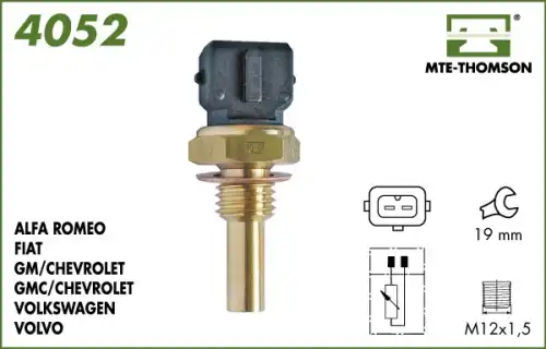 Датчик температуры автомобильный MTE-THOMSON 4052