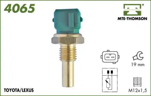 датчик температуры охлажд.жидкости Maz 4065 MTE-THOMSON