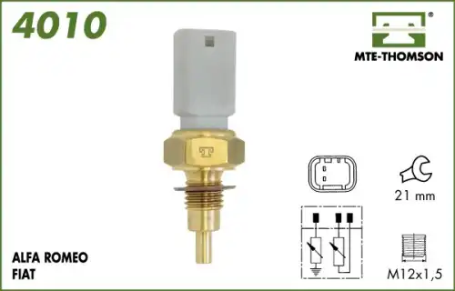 Датчик температуры автомобильный MTE-THOMSON 4010