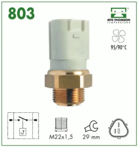 датчик включения вентилятора VW 803 MTE-THOMSON
