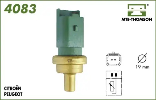 датчик температуры охлажд.жидкости Citr 4083 MTE-THOMSON