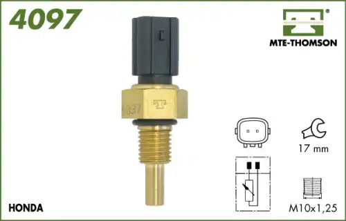 датчик температуры охлажд.жидкости Hond 4097 MTE-THOMSON