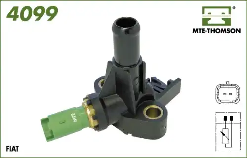 датчик температуры охлажд.жидкости Fiat 4099 MTE-THOMSON