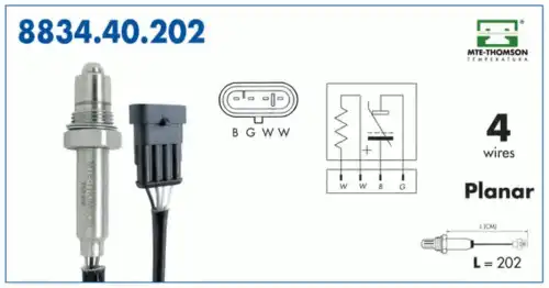 лямбда-зонд AR 8834.40.202 MTE-THOMSON