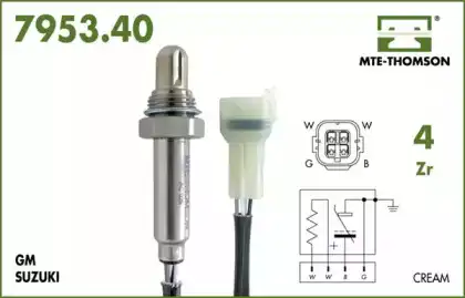 лямбда-зонд Suz 7953.40.072 MTE-THOMSON