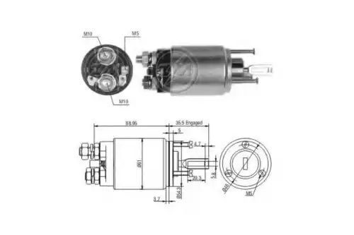 Топливный фильтр ERA ZM549