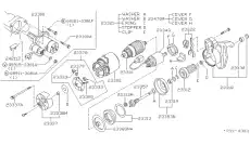 втягивающее реле стартера Niss 2334331U00 NISSAN
