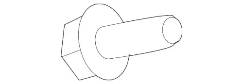 Болт 934010601608 HONDA