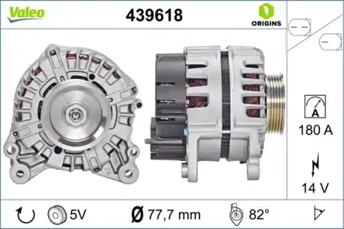 Генератор VALEO 439618