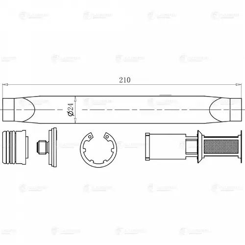 Осушитель кондиционера LUZAR LCD1814