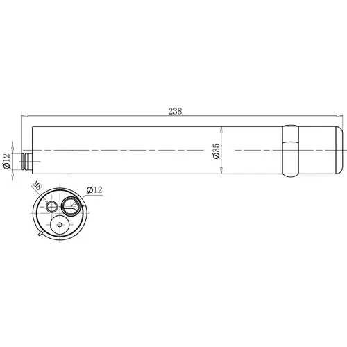 Осушитель кондиционера LUZAR LCR1805