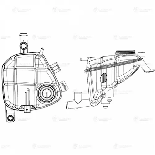 Расширительный бачок LUZAR LET1513