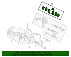 Тормозные колодки дисковые HONDA 43022-SV4-A00