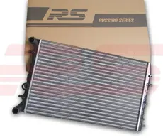 RS10246012 Радиатор охлажд._SKODA FABIA 99-, VW POLO 01- (+A/C) RS RECORD