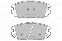 Тормозные колодки дисковые VALEO 601348
