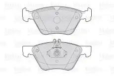 Тормозные колодки дисковые VALEO 301636