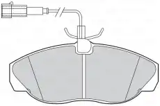 Тормозные колодки дисковые VALEO 301429