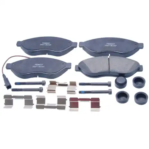 Тормозные колодки дисковые FEBEST 2501-BOXF
