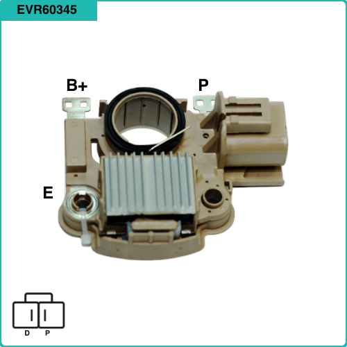 Регулятор напряж. Генератора EVR60345 DEXEL