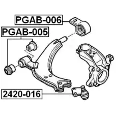 Шаровая опора FEBEST 2420-016