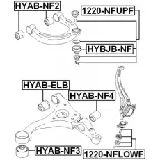 Шаровая опора FEBEST 1220-NFUPF