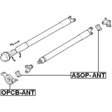 Подвесная опора кардана FEBEST OPCB-ANT
