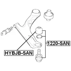 Шаровая опора FEBEST HYBJB-SAN