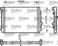 Радиатор системы охлаждения двигателя VALEO 735549