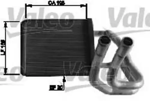 Радиатор печки VALEO 812437