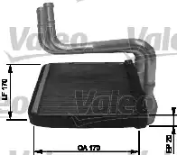 Радиатор печки VALEO 812428