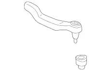Рулевой наконечник HONDA 53540-S04-013