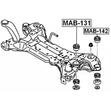 САЙЛЕНТБЛОК ПОДРАМНИКА MAB-131 FEBEST