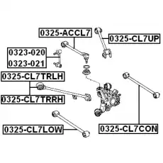 Рычаг подвески FEBEST 0325-CL7TRRH
