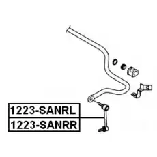 Тяга стабилизатора FEBEST 1223-SANRR