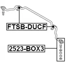 Тяга стабилизатора FEBEST 2523-BOX3