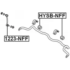 Тяга стабилизатора FEBEST 1223-NFF