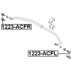 Тяга стабилизатора FEBEST 1223-ACFR