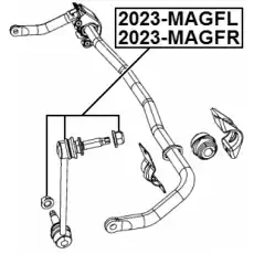 Тяга стабилизатора FEBEST 2023-MAGFR