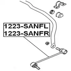 Тяга стабилизатора FEBEST 1223-SANFR
