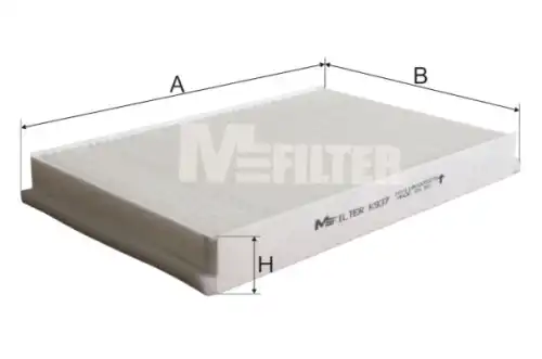 Салонный фильтр MFILTER K937
