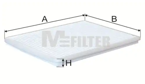 Салонный фильтр MFILTER K934