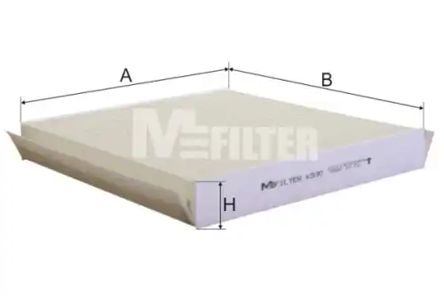 Салонный фильтр MFILTER K930